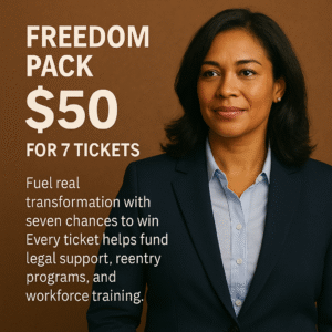 freedom pack – $50 for 7 tickets